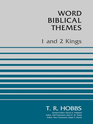 cover image of 1 and 2 Kings